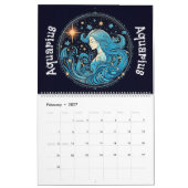 Tierkreiszeichen-Kalender Kalender (Feb 2027)