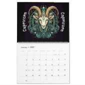 Tierkreiszeichen-Kalender Kalender (Jan 2027)
