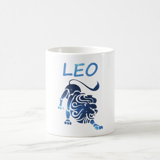 Tierkreiszeichen Löwe Kaffeetasse (Mittel)