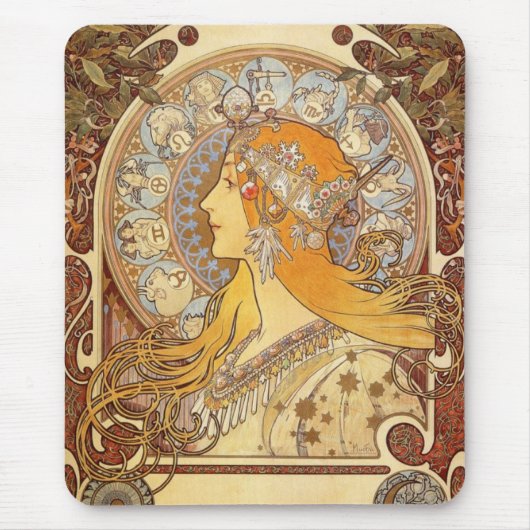 Tierkreiszeichen Mousepad (Vorne)