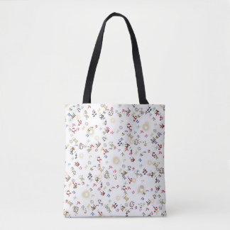 Tierkreiszeichen Numerisch Mehrfarbig Tasche