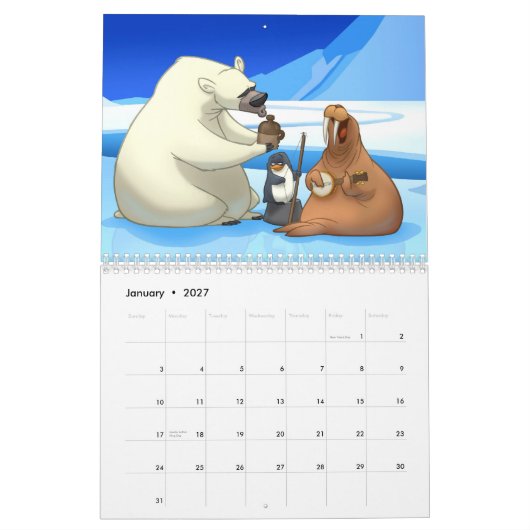 Tierkrug-schlechter Kalender (2011) (Jan 2027)