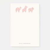 Tierkrümelparade Kid's Post-it - Erdbeere Post-it Klebezettel (Vorderseite)