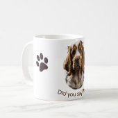 Tierkunst Kaffeetasse (Vorderseite Links)