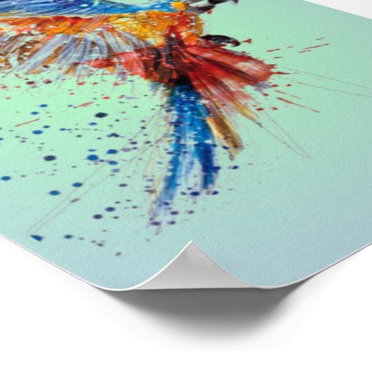 Tierkunst Poster (Ecke)