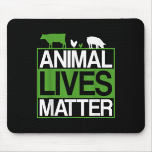 Tierleben Tierschutz Vegetarier Umwelt Mousepad