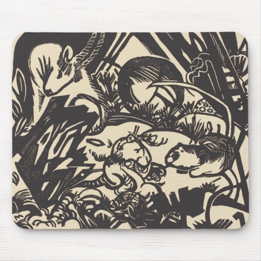 Tierlegende Tierlegende Franz Marcs | Mousepad (Vorne)