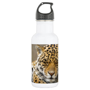 Tierleopard-Muster-FriedensLiebe-Natur-Schicksal Trinkflasche