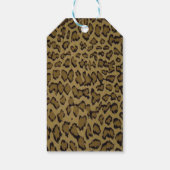 TIERLEOPARDRUCK GESCHENKANHÄNGER (Rückseite)