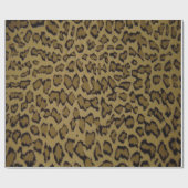 TIERLEOPARDRUCK GESCHENKPAPIER (Flach)