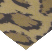 TIERLEOPARDRUCK KURZER TISCHLÄUFER (Ecke)