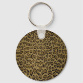 TIERLEOPARDRUCK SCHLÜSSELANHÄNGER (Vorderseite)