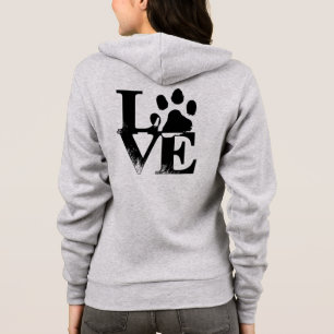 TierLiebe-Tatzen-DruckHoodie Hoodie
