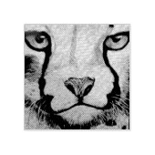 Tierliebhaber Big Cat Gummistempel (Prägung)