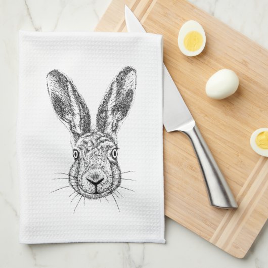 Tierliebhaber-Geschenk-wild lebende Tiere, die Geschirrtuch (Viertel Falte)