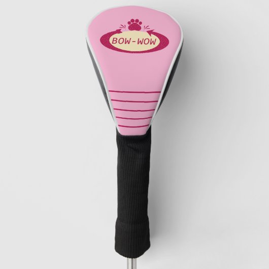 Tierliebhaber Golf Headcover (Vorderseite)