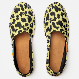 Tierliebhaber Imitate Leopard Black Print on YELLO