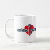 Tierliebhaber Kaffeetasse (Links)