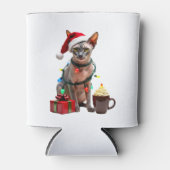 Tierliebhaber Niedliche Sphynx-Katzenrennläufer Dosenkühler (Vorderseite)