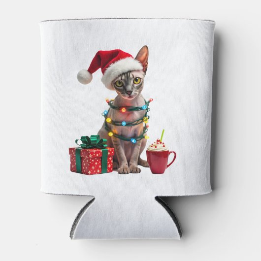 Tierliebhaber Niedliche Sphynx-Katzenrennläufer Dosenkühler (Vorderseite)