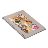 Tierliebhaber Notizbuch Notizblock (Rechte Seite)