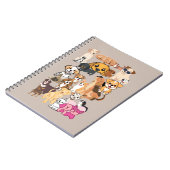 Tierliebhaber Notizbuch Notizblock (Linke Seite)