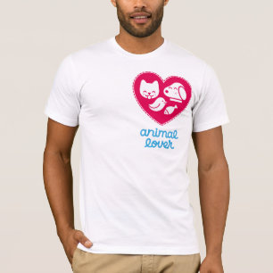 Tierliebhaber T-Shirt