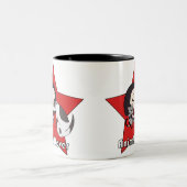 Tierliebhaber-Tasse Zweifarbige Tasse (Mittel)