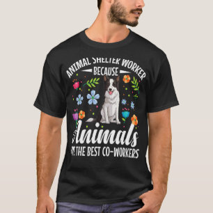 Tierliebhaber Tierheimmitarbeiter Tierheimarbeit K T-Shirt
