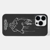 TIERLINIE-MITTERNACHT-RINDER iPhone HÜLLE (Rückseite (Horizontal))