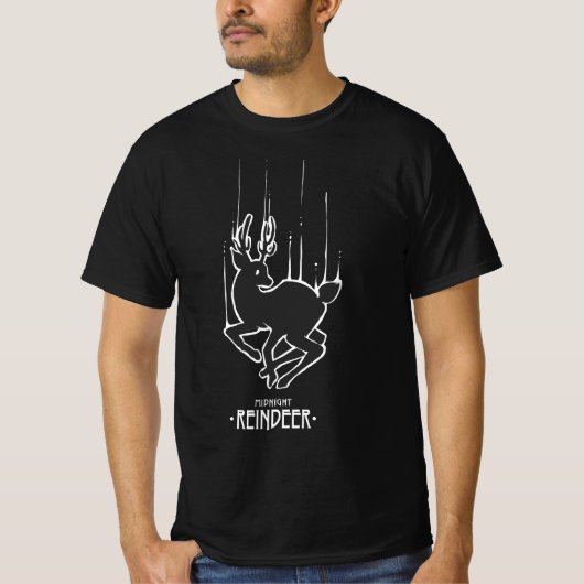TIERLINIE-MITTERNACHT-RINDER T-Shirt (Vorderseite)