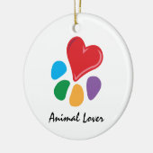TierLover_Heart-Paw Halskette Keramikornament (Links)