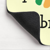 TierLover_I Herz mein Labrador Mousepad (Ecke)