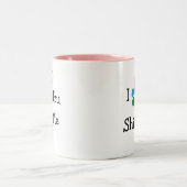 TierLover_I Herz mein Shih Tzu Zweifarbige Tasse (Mittel)