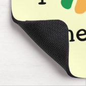 TierLover_I Herz mein Spitz Mousepad (Ecke)