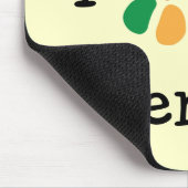TierLover_I Herz mein Terrier Mousepad (Ecke)