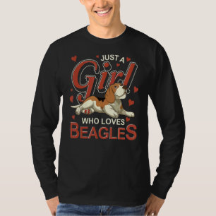 Tiermädchen Haustiere Eigentümer Beagle Frauen T-Shirt