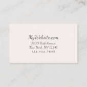 Tiermagnetismus - Visitenkarte (Rückseite)