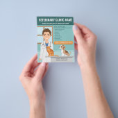Tiermedizin Vet Klinik Doktor Pet Care Flyer (Gruppe)