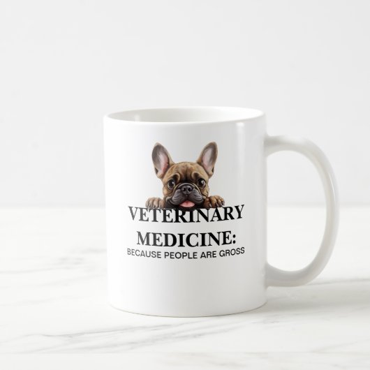 Tiermedizin, weil Menschen brutal witzig sind Kaffeetasse (Rechts)