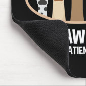 Tiermedizin Wir Zeichnete Blutfunny Vet Tech Mousepad (Ecke)