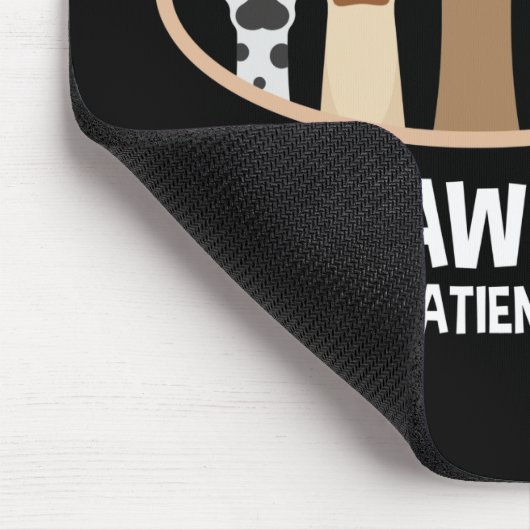 Tiermedizin Wir Zeichnete Blutfunny Vet Tech Mousepad (Ecke)