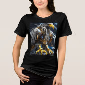 Tiermeister: "Animal Mimicry Superhero" Tri-Blend Shirt (Vorderseite)