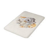 Tiermenagerie Badematte (Schrägansicht)