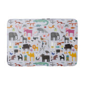 Tiermenagerie Badematte (Vorderseite)