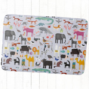 Tiermenagerie Badematte