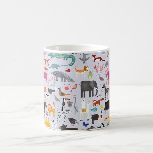 Tiermenagerie Kaffeetasse (Mittel)