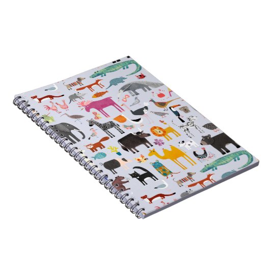 Tiermenagerie Notizblock (Rechte Seite)