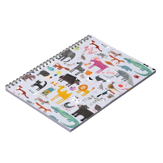 Tiermenagerie Notizblock (Linke Seite)