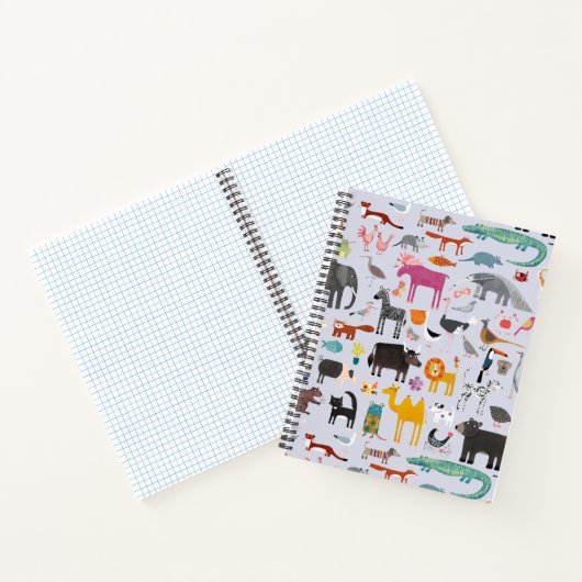 Tiermenagerie Notizblock (Innenseite)